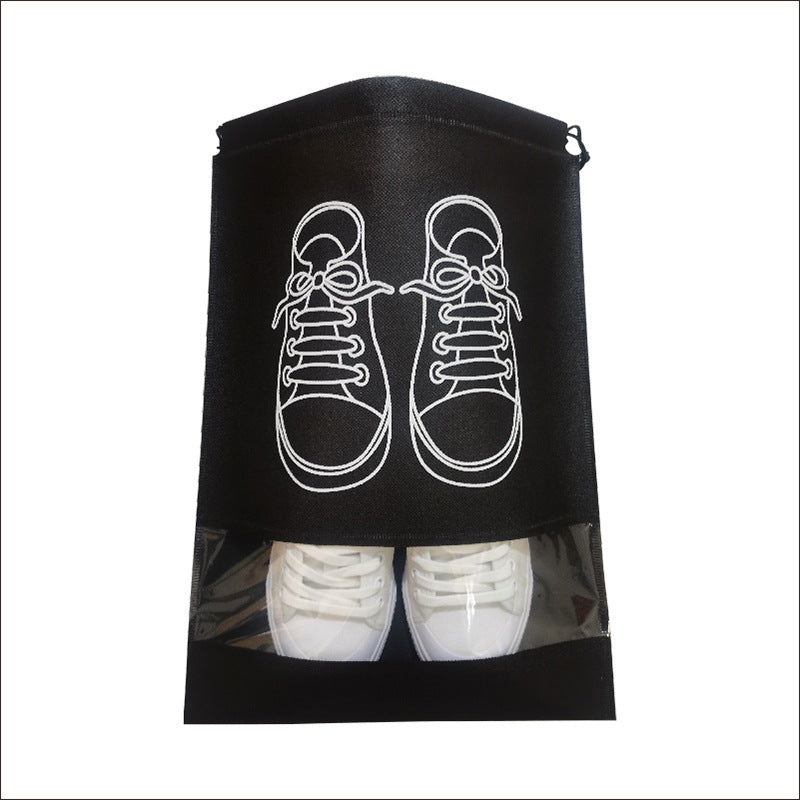 Non Woven Shoe Bag Storage Bag, Shoe Storage Drawstring Strap Mouth, Shoe Storage Bag, Dustproof Bag, Zipper Shoe Bag